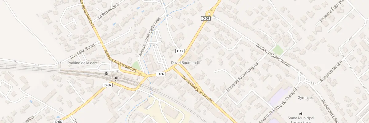 Plan du 64 Bd Jean Jaurès à Saint-Cyr-sur-Mer