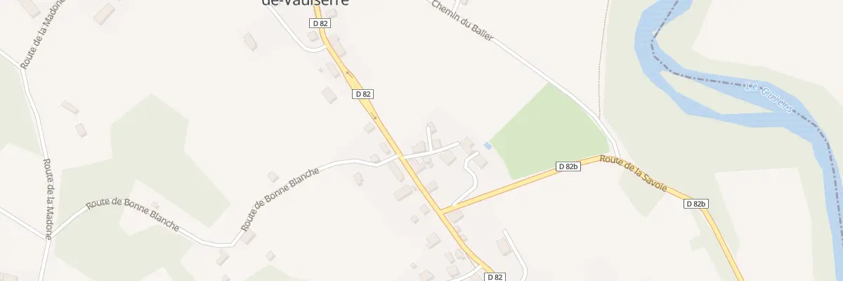 Plan du 25 Imp de la Forge à Saint-Albin-de-Vaulserre