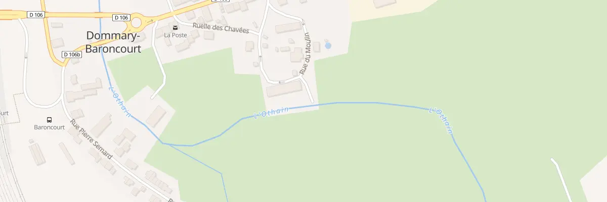 Plan du 12 Rue du Moulin à Dommary-Baroncourt