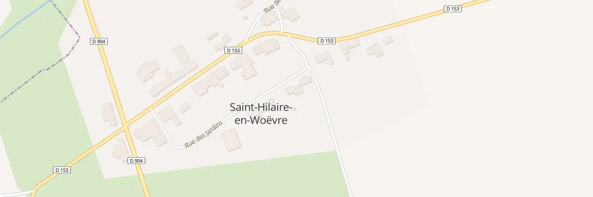 Plan du 10 Rue des Jardins à Saint-Hilaire-en-Woëvre