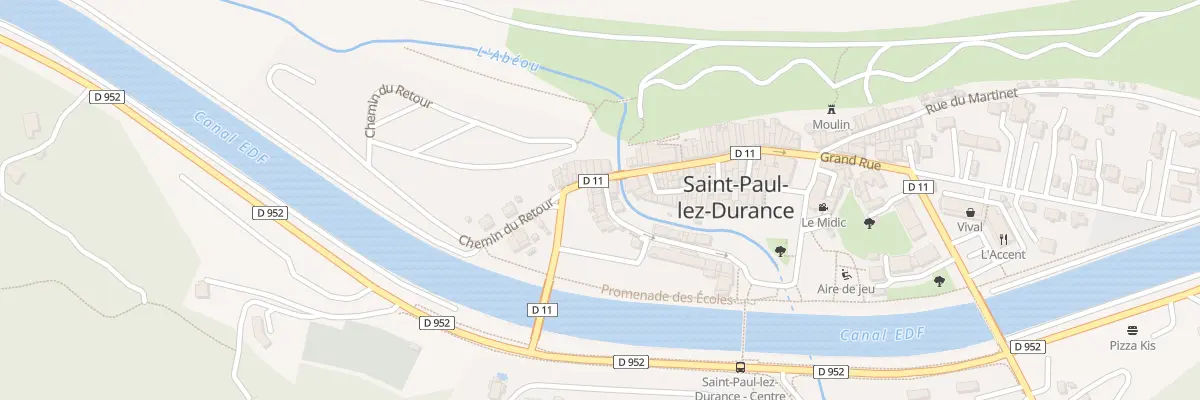 Plan du 2 Rue des Écoles à Saint-Paul-lès-Durance