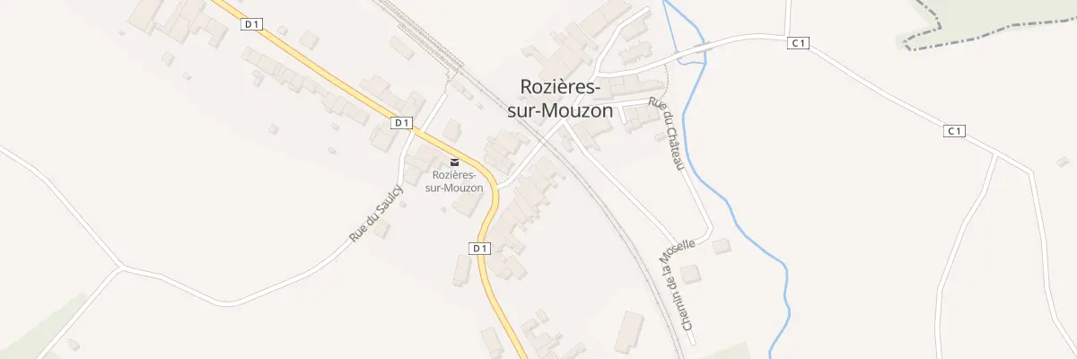 Plan du 2B Rue de l’Eglise à Rozières-sur-Mouzon