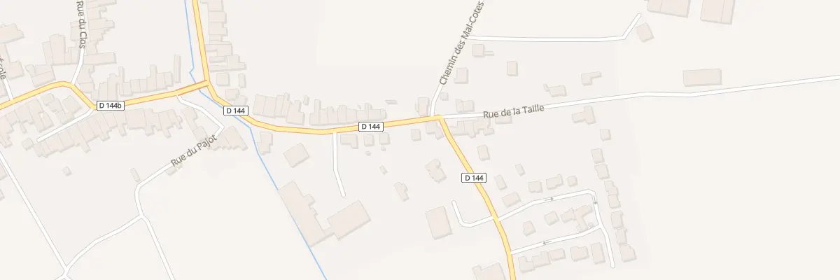 Plan du 16 Rue de la Taille à Rigny-la-Salle