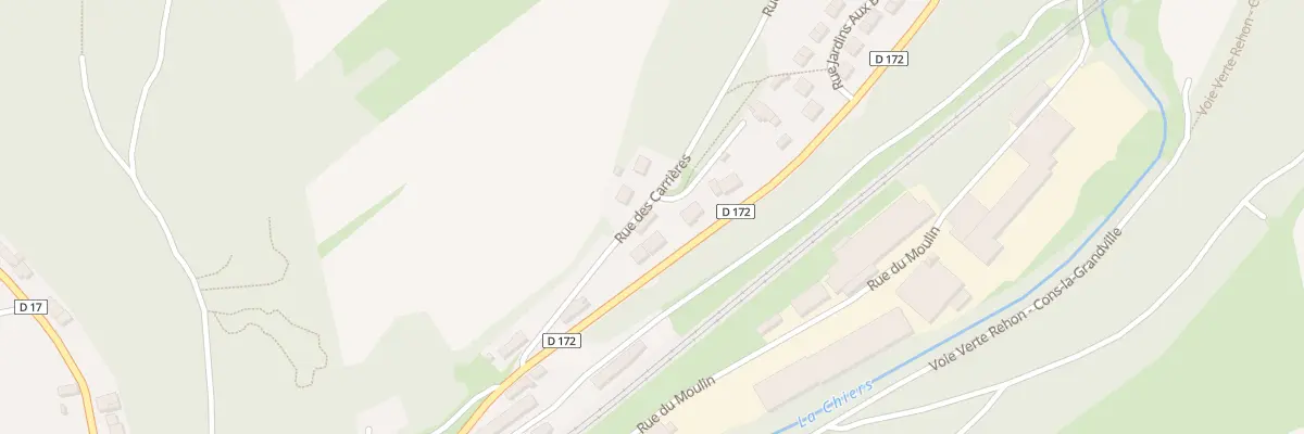 Plan du 5 Rue des Carrieres à Cons-la-Grandville