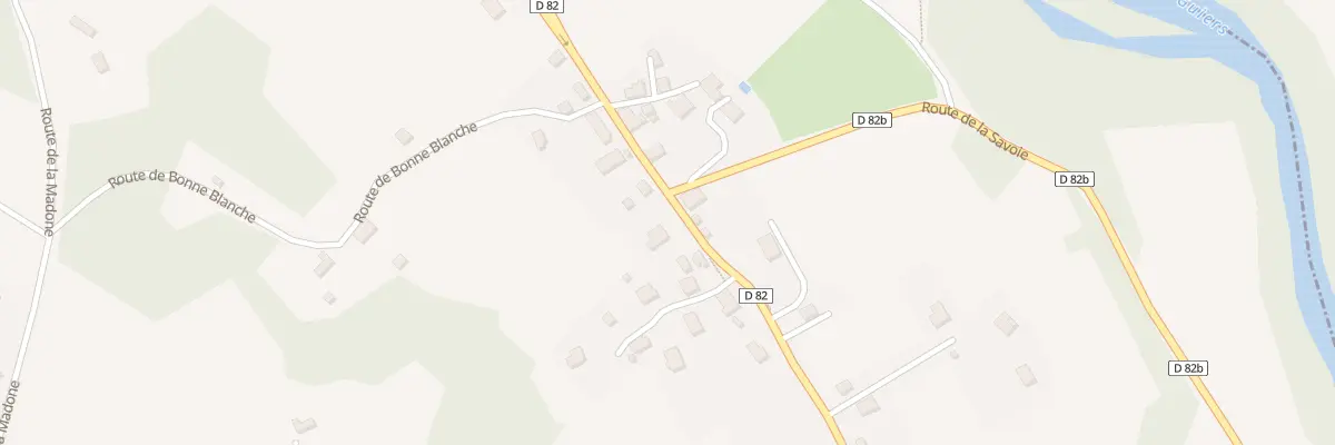 Plan du 24 Rte de la Valdaine à Saint-Albin-de-Vaulserre