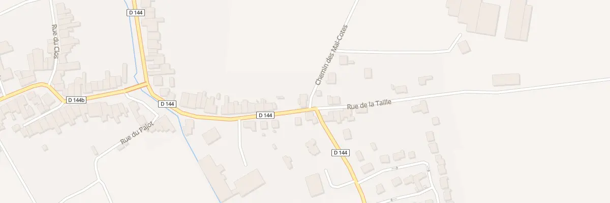 Plan du 29 Rue de la Taille à Rigny-la-Salle