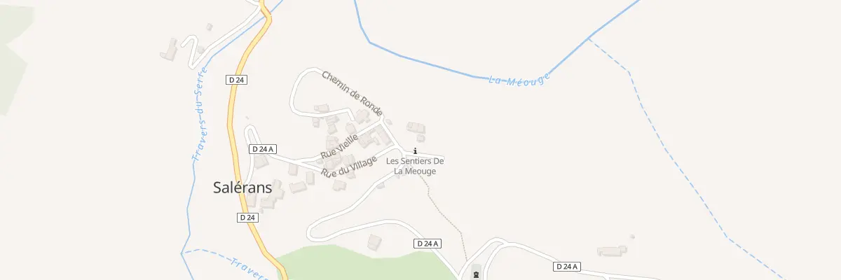 Plan du 5068 Le Village à Salérans