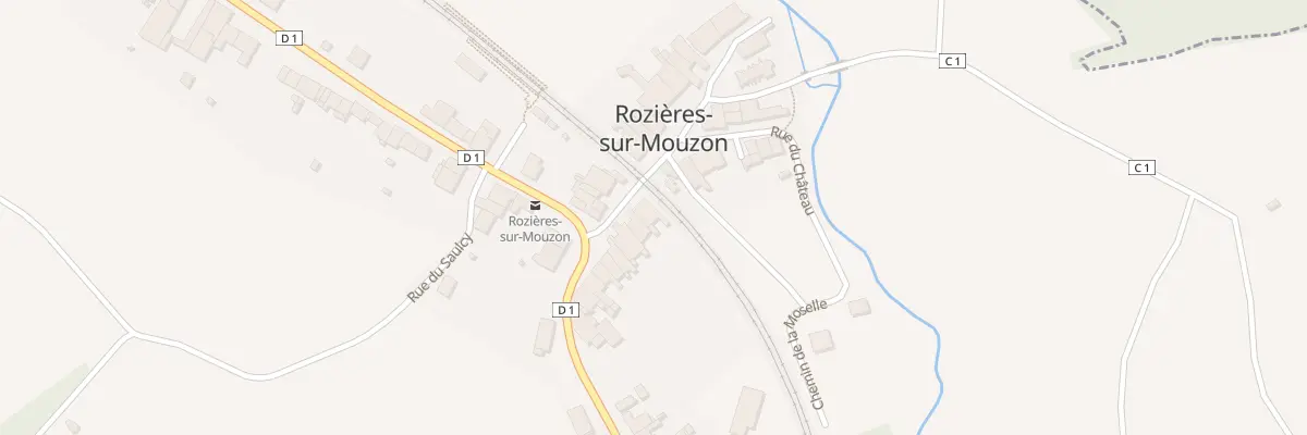 Plan du 4 Rue de l’Eglise à Rozières-sur-Mouzon