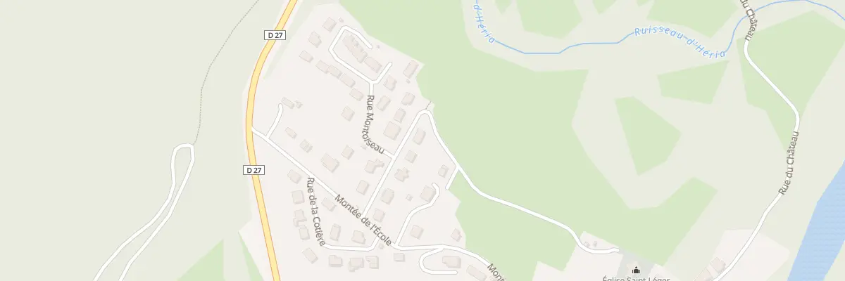 Plan du 10 Rue du Troz à Jeurre