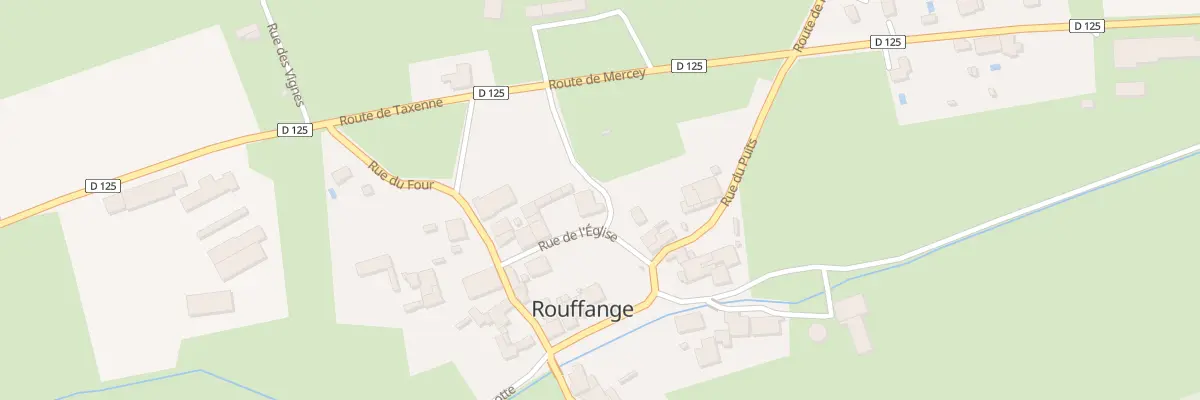 Plan du 6 Rue de l’Eglise à Rouffange