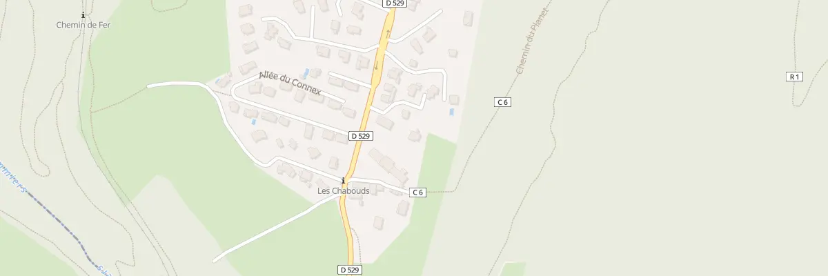 Plan du 1787 Rte de Saint Pierre à Saint-Georges-de-Commiers