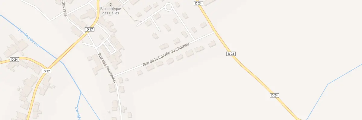 Plan du 7 Rue de la Corvée du Château à Vrécourt