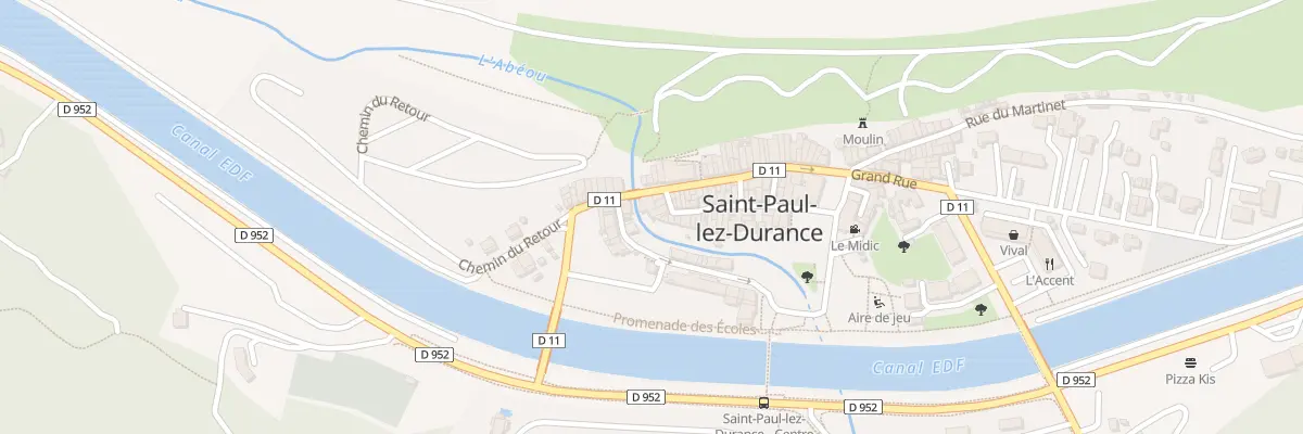 Plan du 4 Rue Derrière le Four à Saint-Paul-lès-Durance