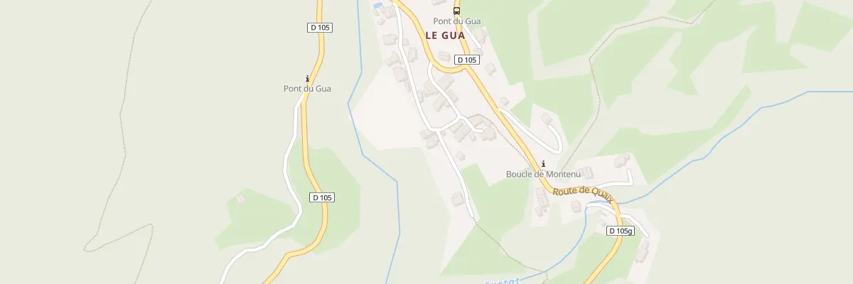 Plan du 5151 Le Gua à Proveysieux