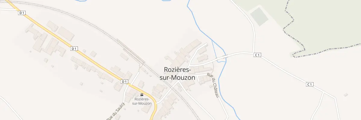 Plan du 9 Rue de l’Eglise à Rozières-sur-Mouzon