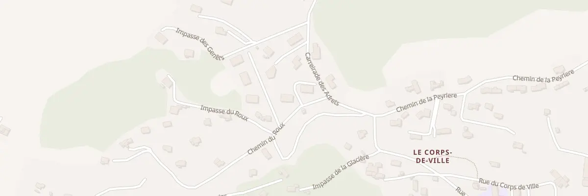 Plan du 46 Che du Roux à Plan-d’Aups-Sainte-Baume