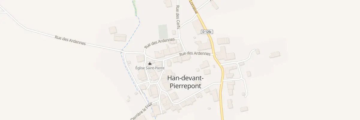 Plan du 4 Rue des Ardennes à Han-devant-Pierrepont
