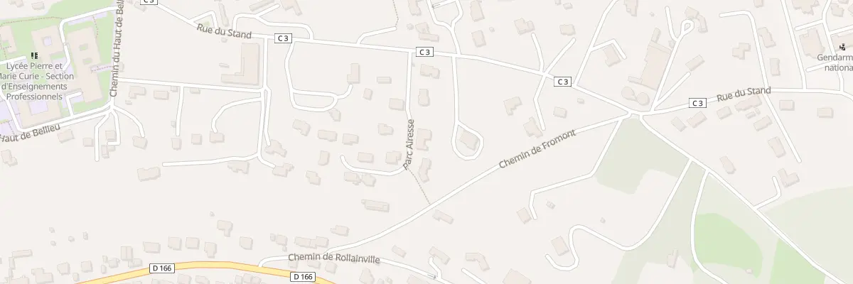 Plan du 2 Rue du Stand à Neufchâteau