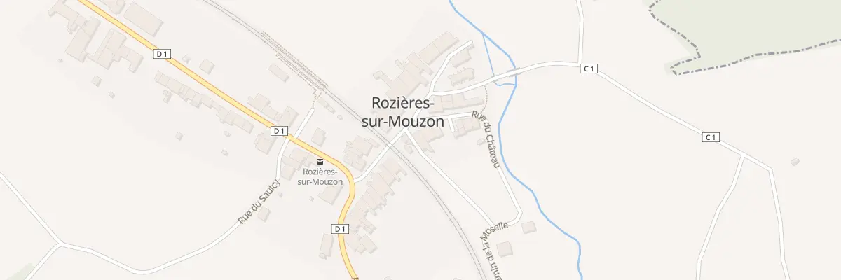 Plan du 8 Rue de l’Eglise à Rozières-sur-Mouzon
