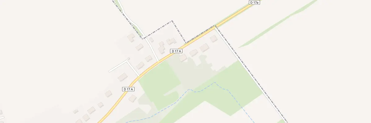 Plan du 13 Rue de la Croix Ste Agathe à Ugny