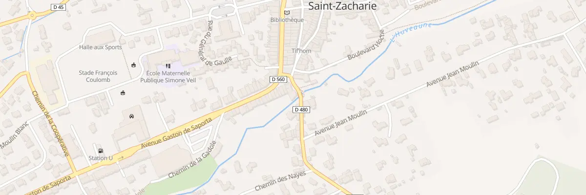 Plan du 1 Che du Plan d’Aups à Saint-Zacharie