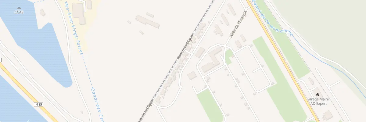 Plan du 6 Rue de la Digue à Champagnier