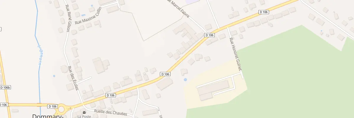 Plan du 23 Rue Abbe Cochenet à Dommary-Baroncourt