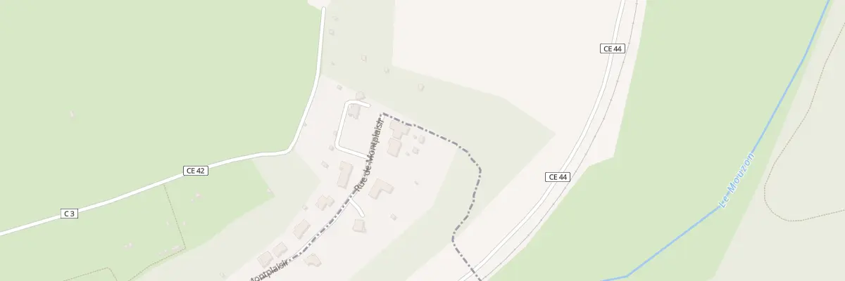 Plan du 477 Rue de Montplaisir à Rebeuville