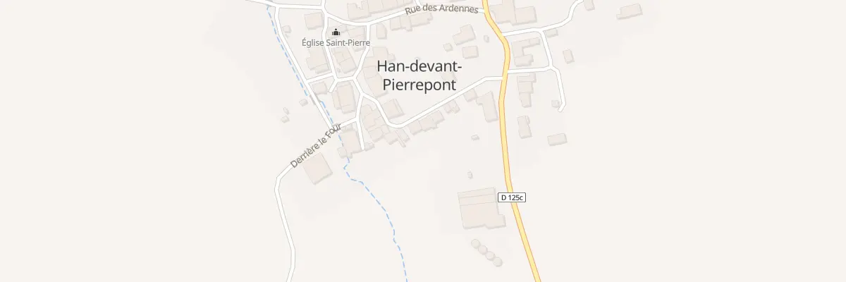 Plan du 23 Rue d’Alsace à Han-devant-Pierrepont
