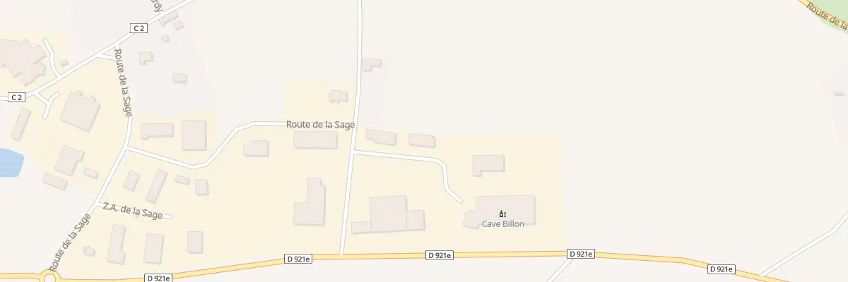 Plan du 275 Rte du Gazon à Domessin