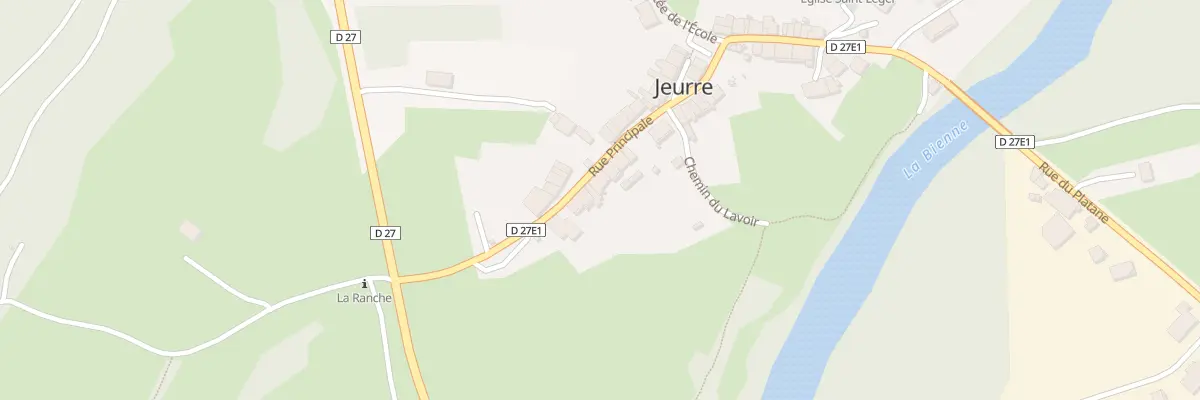 Plan du 29 Rue Principale à Jeurre