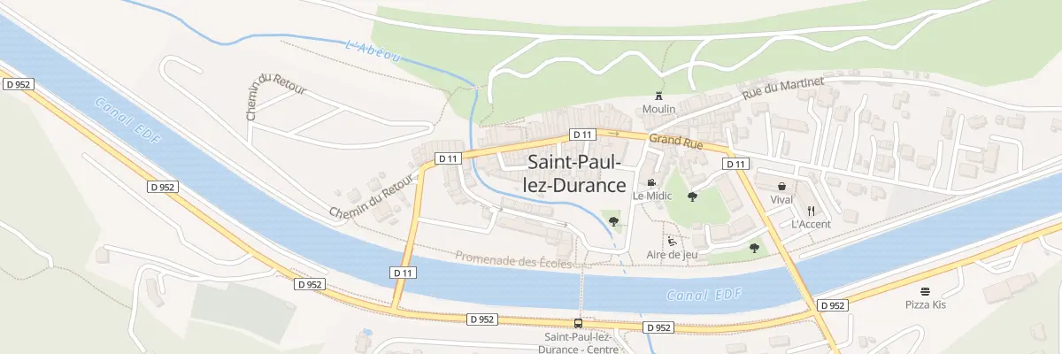 Plan du 14 Rue Derrière le Four à Saint-Paul-lès-Durance