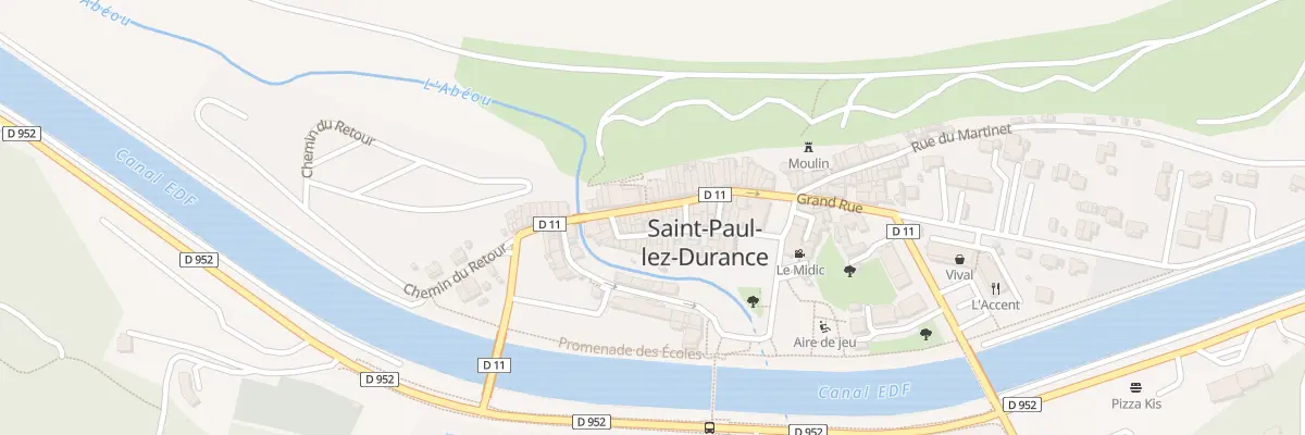 Plan du 5 Rue Derrière le Four à Saint-Paul-lès-Durance