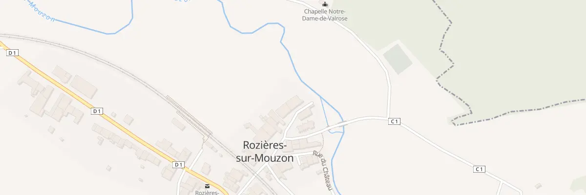 Plan du 13 Rue de l’Eglise à Rozières-sur-Mouzon