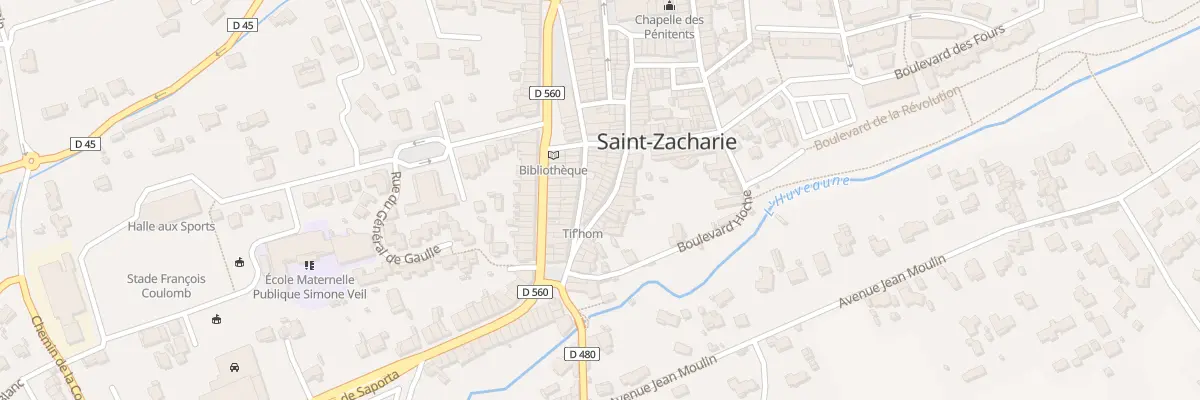 Plan du 34 Rue Bringier Monnier à Saint-Zacharie