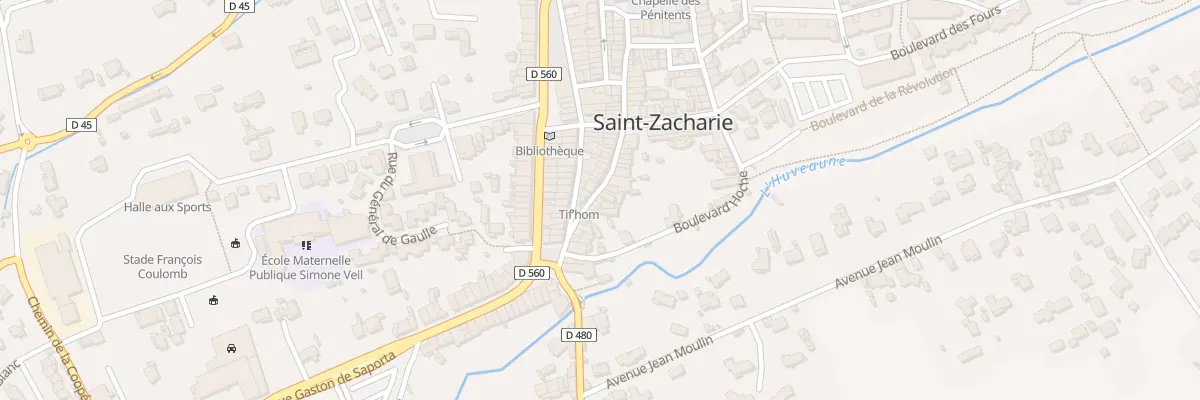 Plan du 35 Rue Bringier Monnier à Saint-Zacharie