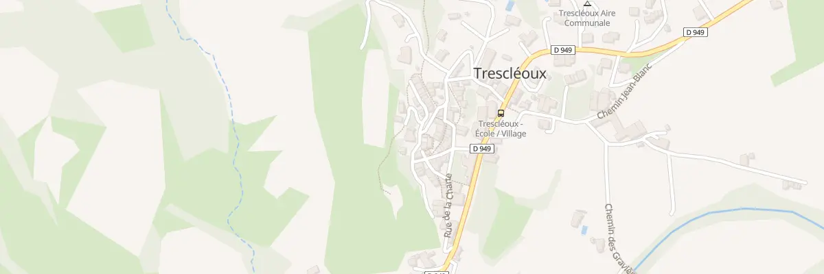 Plan du 206 Che Neuf à Trescléoux