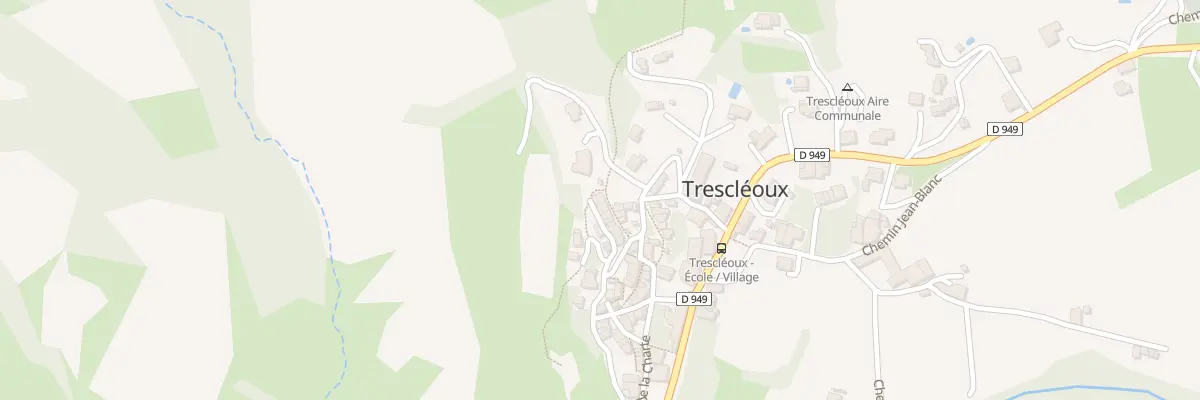 Plan du 5095 Le Village à Trescléoux