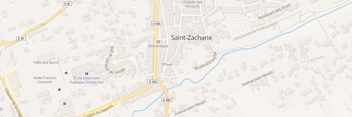 Plan du 31 Rue Bringier Monnier à Saint-Zacharie