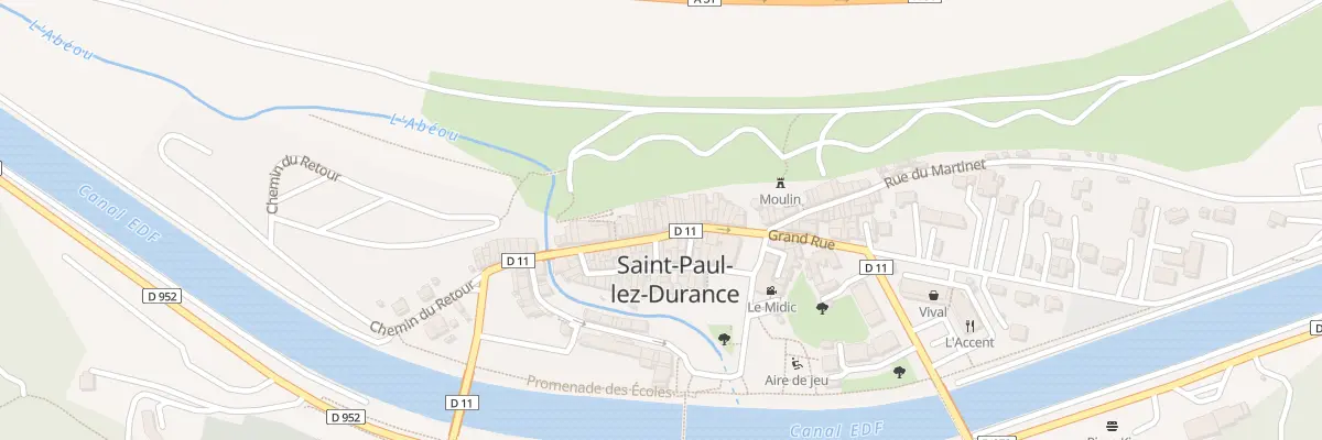 Plan du 37 Gr Grand Rue à Saint-Paul-lès-Durance