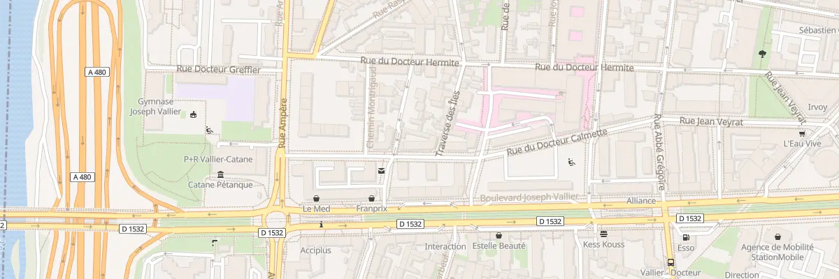 Plan du 32 Tra des Iles à Grenoble