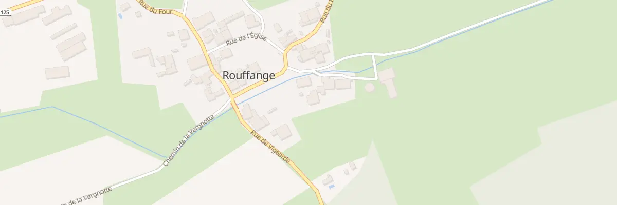 Plan du 8 Imp de la Veze à Rouffange