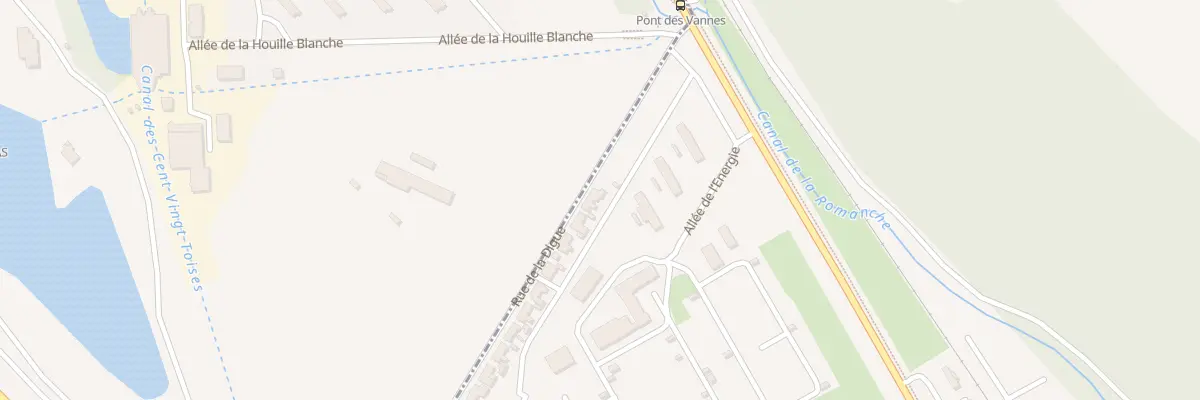 Plan du 1 Rue de la Digue à Champagnier