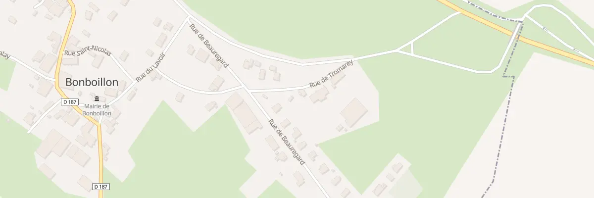 Plan du 8 Rue de Tromarey à Bonboillon