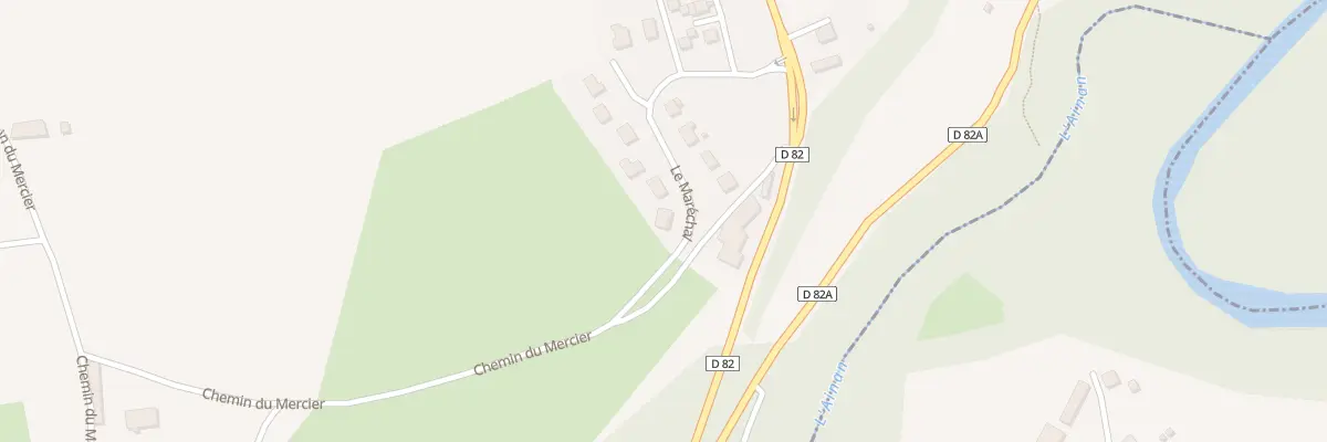 Plan du 34 Le Marechal à Saint-Albin-de-Vaulserre