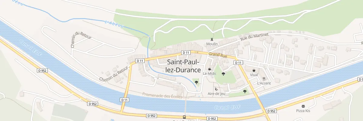 Plan du 5124 Rue Derrière le Four à Saint-Paul-lès-Durance