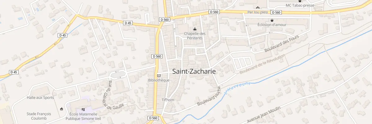 Plan du 3 Rue Bringier Monnier à Saint-Zacharie