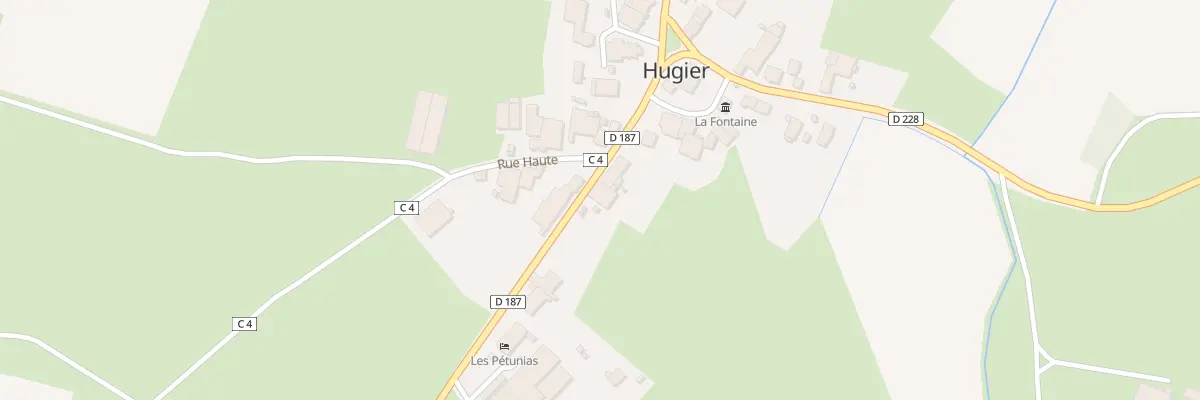 Plan du 13 Gr Grande Rue à Hugier