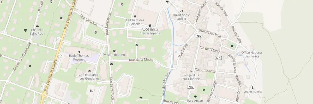 Plan du 9 Che de la Meule à Poligny
