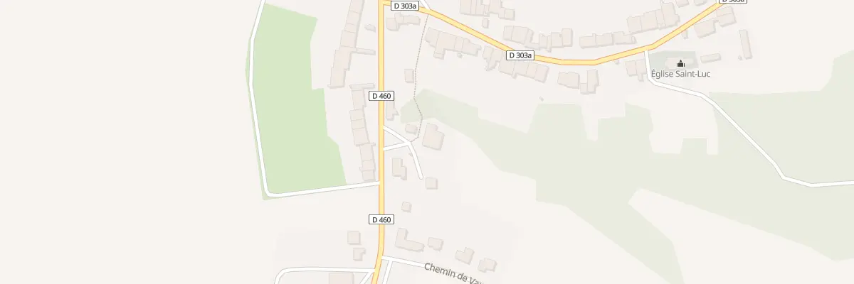Plan du 1 Pl du Gue à Guyonvelle